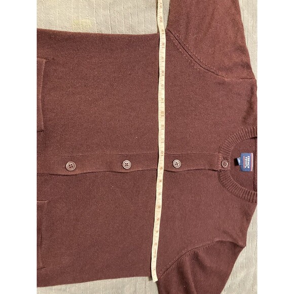 French Toast Children's Uniform Sweater Maroon XXL 18/20 Pre-Owned Burgundy - Picture 10 of 12